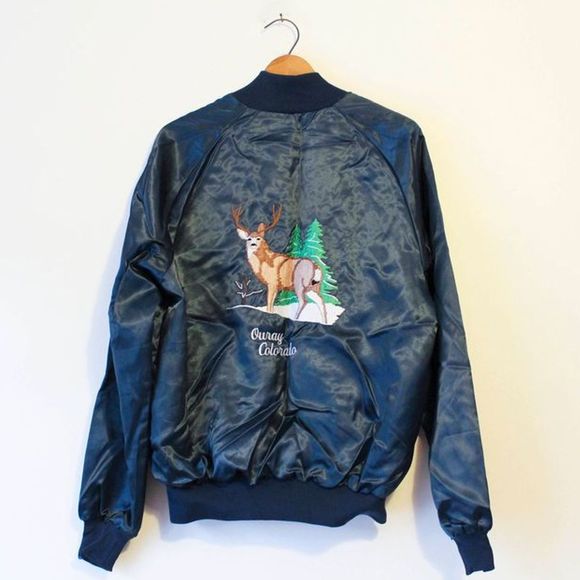 Vintage Deer Stag WildernessJacket